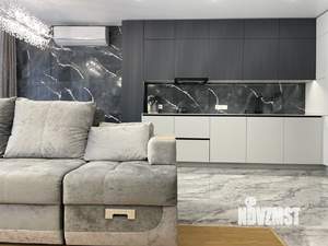 Студия квартира, на длительный срок, 46м2, 21/22 этаж