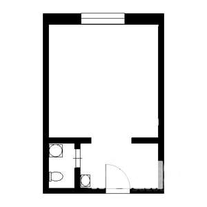 1-к квартира, на длительный срок, 31м2, 4/5 этаж