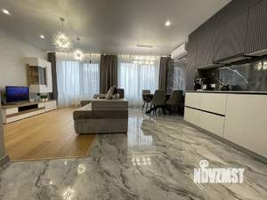 Студия квартира, на длительный срок, 46м2, 21/22 этаж