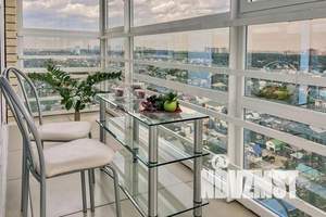 1-к квартира, посуточно, 40м2, 23/25 этаж