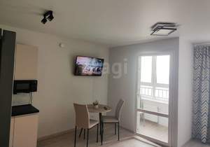 Студия квартира, на длительный срок, 30м2, 10/18 этаж