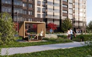 Студия квартира, на длительный срок, 31м2, 5/17 этаж