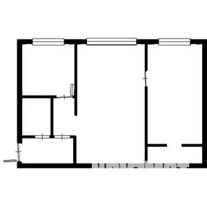 2-к квартира, на длительный срок, 48м2, 3/5 этаж