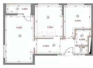 2-к квартира, на длительный срок, 60м2, 9/25 этаж