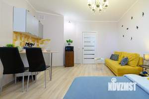 1-к квартира, посуточно, 44м2, 1/1 этаж