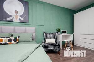 1-к квартира, посуточно, 36м2, 1/1 этаж