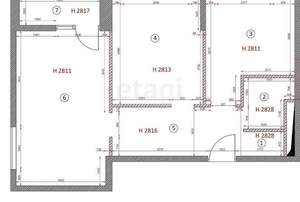 2-к квартира, на длительный срок, 60м2, 9/25 этаж