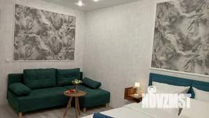 1-к квартира, посуточно, 40м2, 1/1 этаж