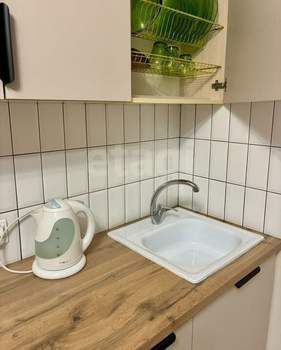 Студия квартира, на длительный срок, 24м2, 10/17 этаж