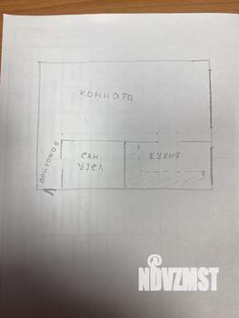 1-к квартира, на длительный срок, 29м2, 1/4 этаж