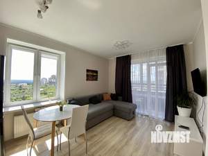 1-к квартира, посуточно, 41м2, 9/16 этаж