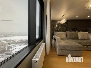 Студия квартира, на длительный срок, 46м2, 21/22 этаж