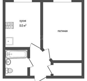 1-к квартира, на длительный срок, 29м2, 1/3 этаж