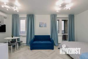Студия квартира, посуточно, 35м2, 22/23 этаж