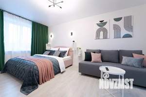 1-к квартира, посуточно, 40м2, 1/1 этаж