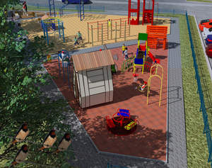 Студия квартира, на длительный срок, 23м2, 7/17 этаж