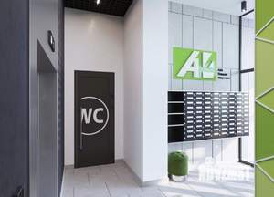 1-к квартира, строящийся дом, 35м2, 17/25 этаж