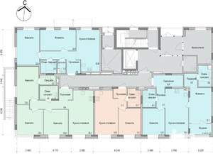 1-к квартира, строящийся дом, 35м2, 1/10 этаж