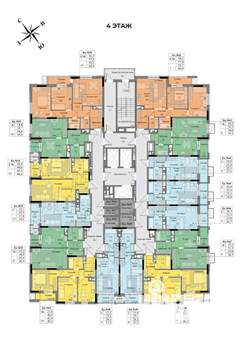 1-к квартира, вторичка, 36м2, 4/17 этаж