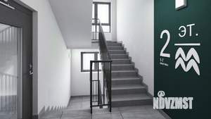 2-к квартира, строящийся дом, 61м2, 7/17 этаж