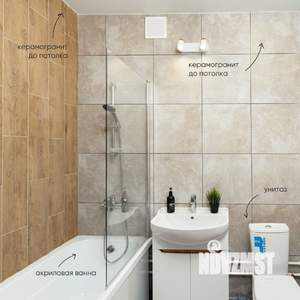 4-к квартира, сданный дом, 74м2, 2/17 этаж