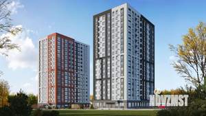 1-к квартира, строящийся дом, 35м2, 12/17 этаж