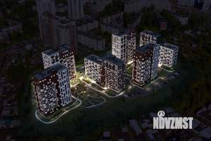 2-к квартира, строящийся дом, 57м2, 5/17 этаж