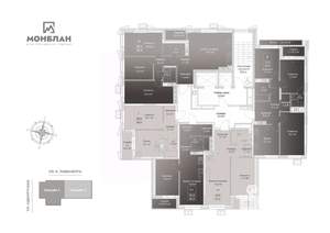 2-к квартира, сданный дом, 50м2, 7/17 этаж