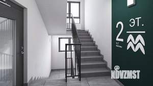 1-к квартира, строящийся дом, 35м2, 9/17 этаж