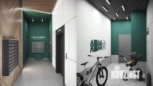 2-к квартира, строящийся дом, 60м2, 15/17 этаж