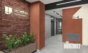 1-к квартира, строящийся дом, 35м2, 8/17 этаж