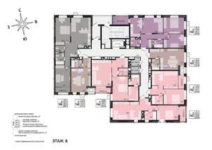 Студия квартира, строящийся дом, 24м2, 8/17 этаж