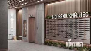 1-к квартира, строящийся дом, 40м2, 8/17 этаж