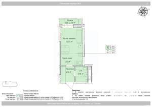 Студия квартира, вторичка, 25м2, 2/24 этаж