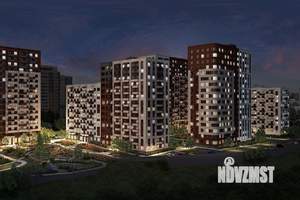 2-к квартира, строящийся дом, 57м2, 2/17 этаж