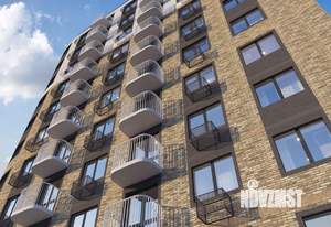 1-к квартира, строящийся дом, 39м2, 8/17 этаж
