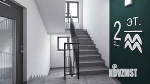 1-к квартира, строящийся дом, 37м2, 6/17 этаж