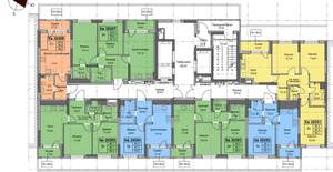 3-к квартира, вторичка, 63м2, 18/25 этаж