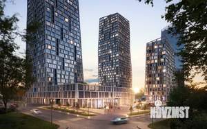 2-к квартира, вторичка, 53м2, 17/33 этаж