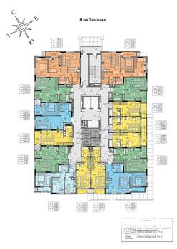 2-к квартира, вторичка, 46м2, 2/17 этаж