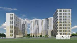 1-к квартира, строящийся дом, 45м2, 18/18 этаж