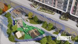 1-к квартира, строящийся дом, 35м2, 5/17 этаж