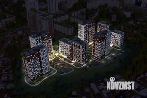 2-к квартира, строящийся дом, 55м2, 8/17 этаж