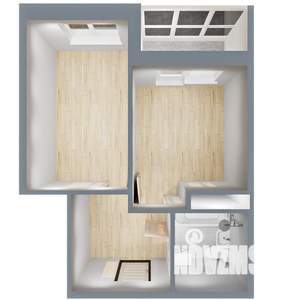 1-к квартира, вторичка, 34м2, 13/17 этаж