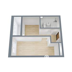 1-к квартира, вторичка, 34м2, 6/17 этаж