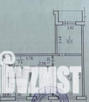 3-к квартира, вторичка, 54м2, 1/9 этаж