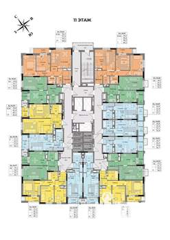 1-к квартира, вторичка, 35м2, 11/17 этаж