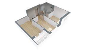 2-к квартира, вторичка, 50м2, 2/17 этаж