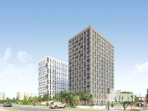 2-к квартира, строящийся дом, 63м2, 2/17 этаж