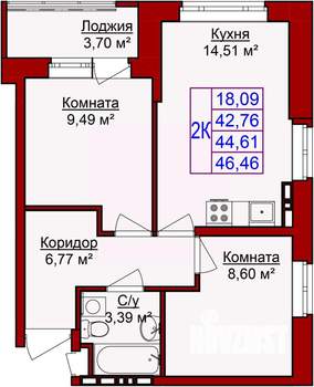 Фото квартиры на продажу (1)